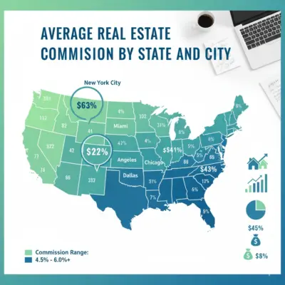 Average Real Estate Commission by State and City